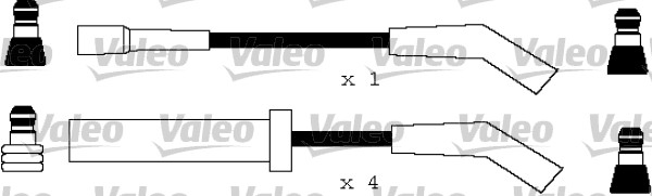 VALEO 346132 Kit cavi accensione
