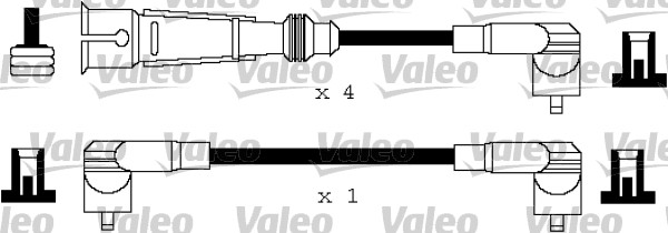 VALEO 346117 Kit cavi accensione