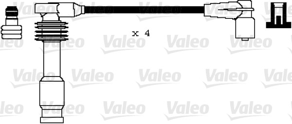 VALEO 346103 Kit cavi accensione-Kit cavi accensione-Ricambi Euro