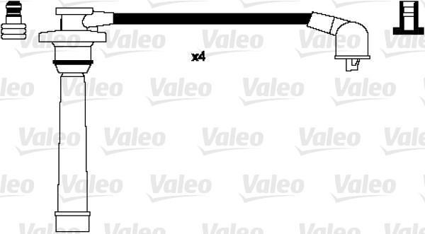 VALEO 346081 Kit cavi accensione-Kit cavi accensione-Ricambi Euro