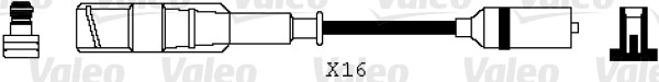 VALEO 346073 Kit cavi accensione-Kit cavi accensione-Ricambi Euro