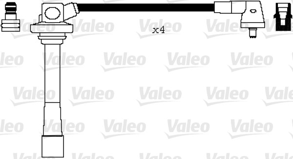 VALEO 346065 Kit cavi accensione-Kit cavi accensione-Ricambi Euro