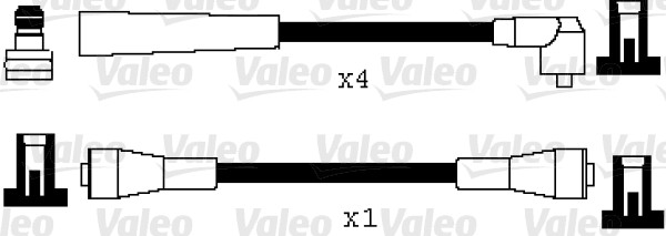 VALEO 346059 Kit cavi accensione
