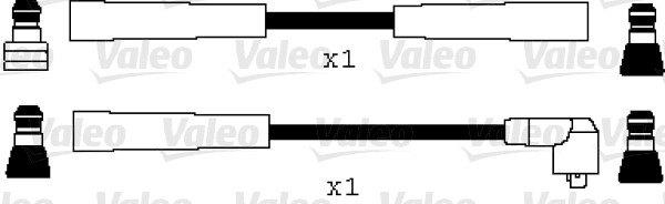 VALEO 346036 Kit cavi accensione