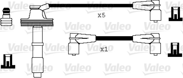 VALEO 346028 Kit cavi accensione-Kit cavi accensione-Ricambi Euro