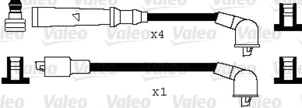 VALEO 346026 Kit cavi accensione