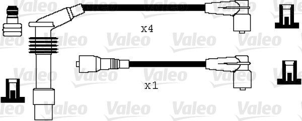 VALEO 346010 Kit cavi accensione-Kit cavi accensione-Ricambi Euro