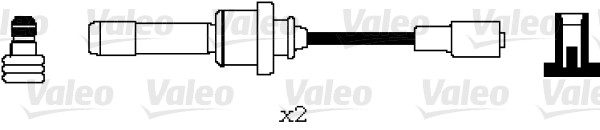 VALEO 346004 Kit cavi accensione