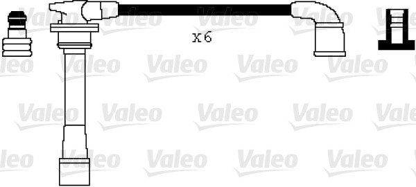 VALEO 346003 Kit cavi accensione