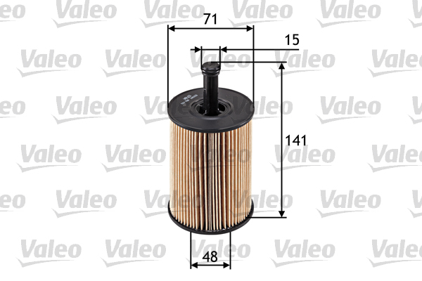 VALEO 586506 Olejový filtr