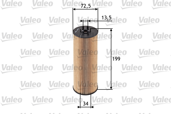 VALEO 586520 Filtro olio-Filtro olio-Ricambi Euro