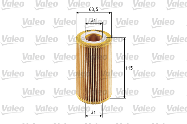 VALEO 586524 Olejový filtr