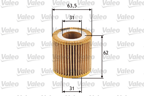 VALEO 586536 Filtro olio-Filtro olio-Ricambi Euro