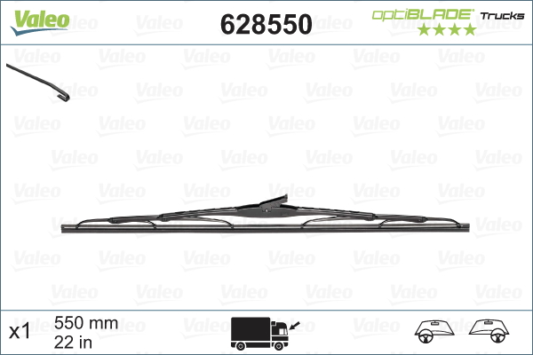 VALEO 628550 OPTIBLADE...