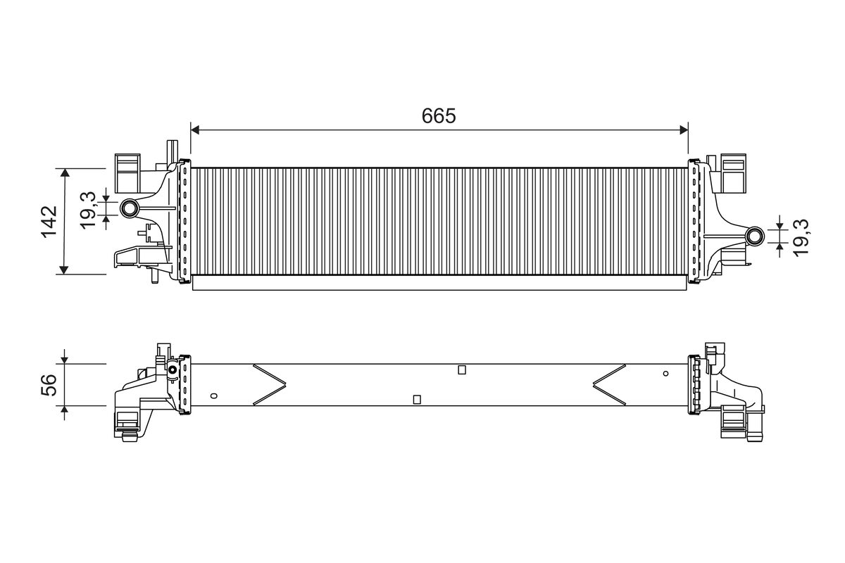 VALEO 701249 Ψυγείο, ψύξη...