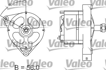 VALEO 436418 Alternatore