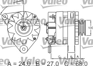 VALEO 439099 Alternatore-Alternatore-Ricambi Euro