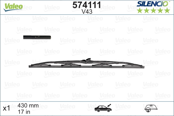 VALEO 574111 List stěrače