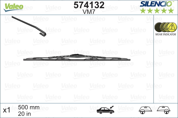 VALEO 574132 List stěrače