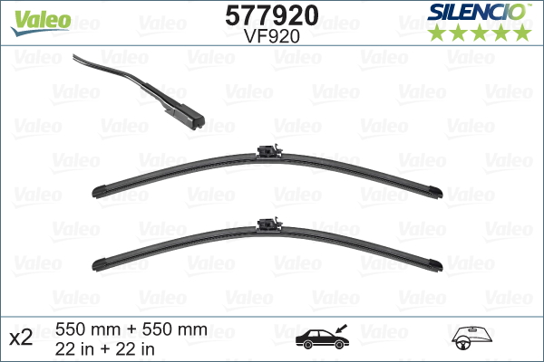 VALEO 577920 SILENCIO FLAT...