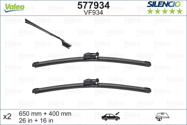 VALEO 577934 SILENCIO FLAT...