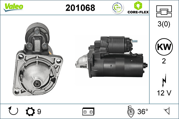 VALEO 201068 Startér