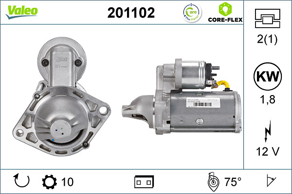 VALEO 201102 Startér