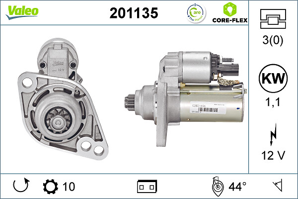 VALEO 201135 Startér