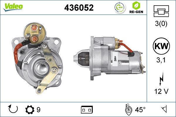 VALEO 436052 Motorino d'avviamento