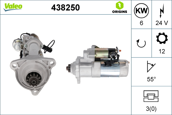 VALEO 438250 VALEO ORIGINS...