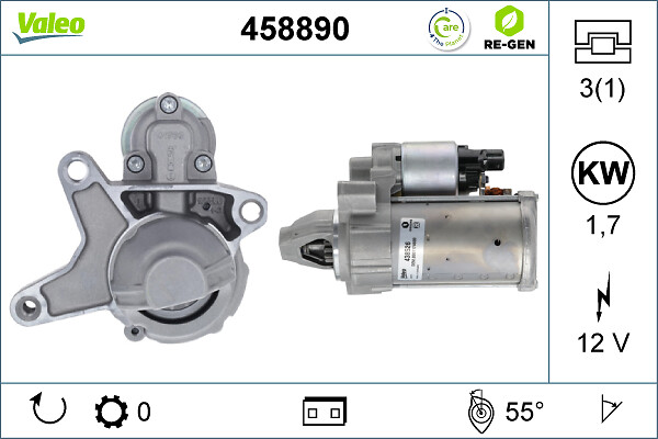 VALEO 458890 Motorino...