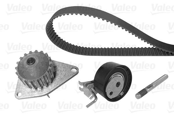 VALEO 614566 Pompa acqua + Kit cinghie dentate