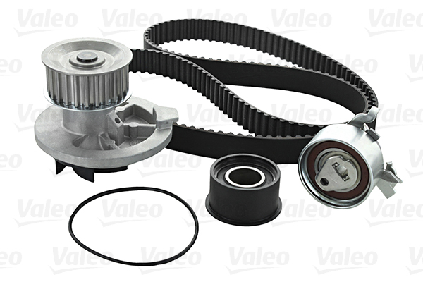 VALEO 614593 Pompa acqua + Kit cinghie dentate-Pompa acqua + Kit cinghie dentate-Ricambi Euro