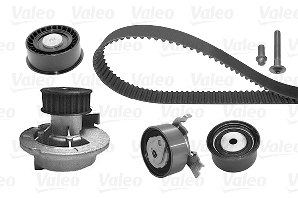 VALEO 614663 Pompa acqua + Kit cinghie dentate