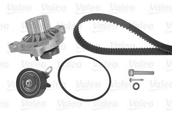 VALEO 614669 Pompa acqua + Kit cinghie dentate