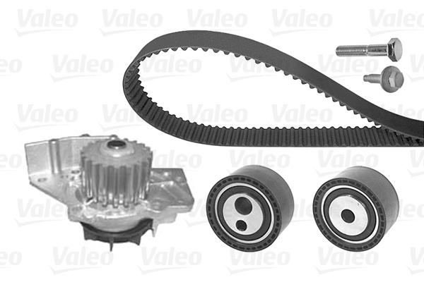 VALEO 614696 Pompa acqua + Kit cinghie dentate