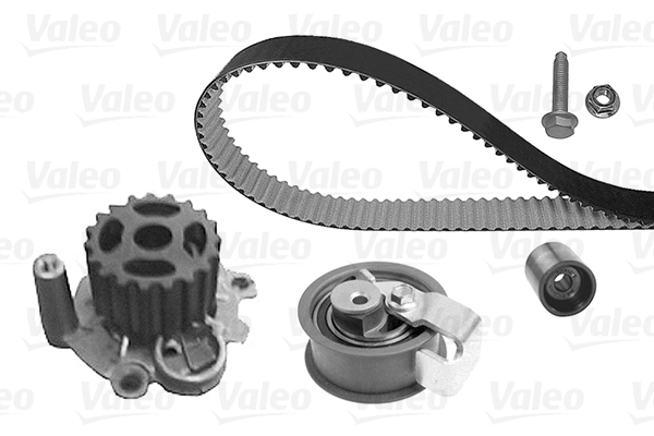 VALEO 614699 Pompa acqua + Kit cinghie dentate