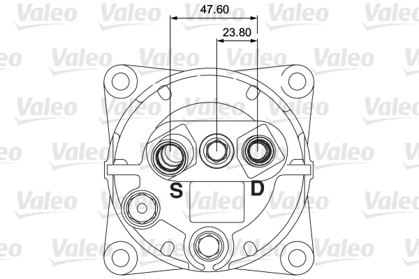 VALEO 716653 Compressore, Climatizzatore