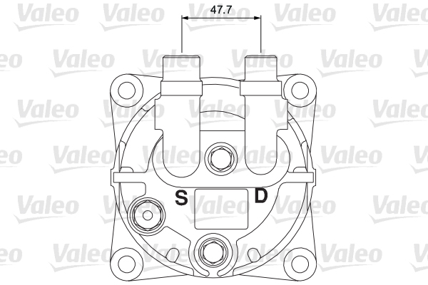 VALEO 815979 Compressore, Climatizzatore