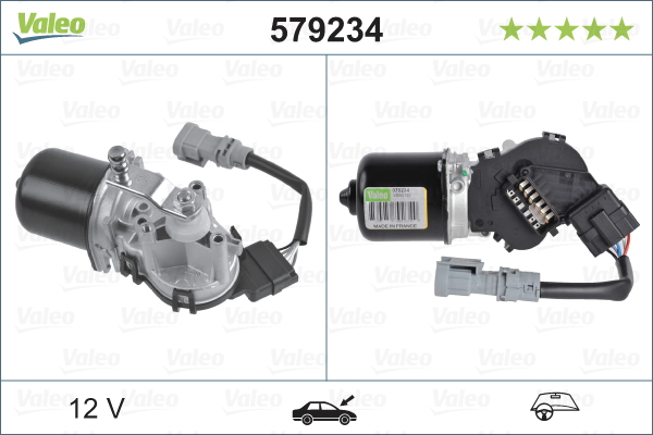 VALEO 579234 törlőmotor elöl RENAULT