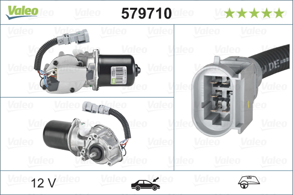 VALEO 579710 törlőmotor elöl RENAULT