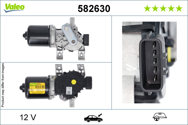 VALEO 582630 törlőmotor elöl RENAULT