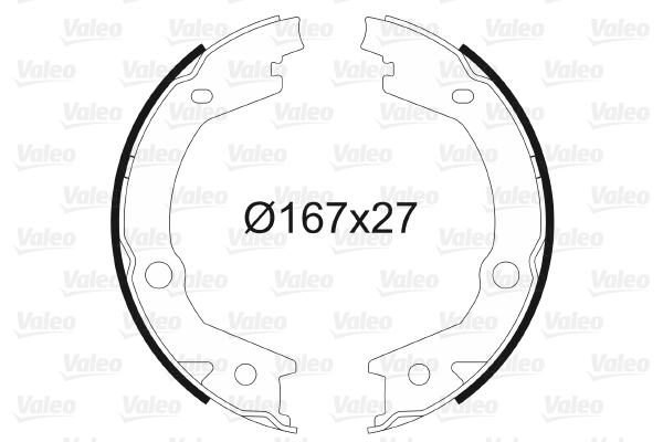 VALEO 564162 Set saboti...