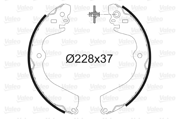 VALEO 564195 Kit ganasce freno-Kit ganasce freno-Ricambi Euro