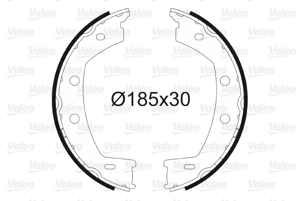 VALEO 564198 Set saboti...