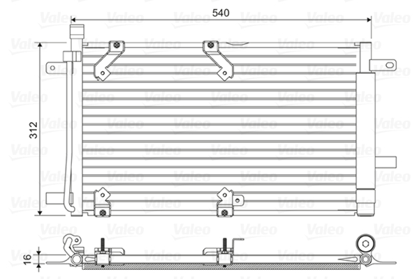 Condenser, air conditioning
