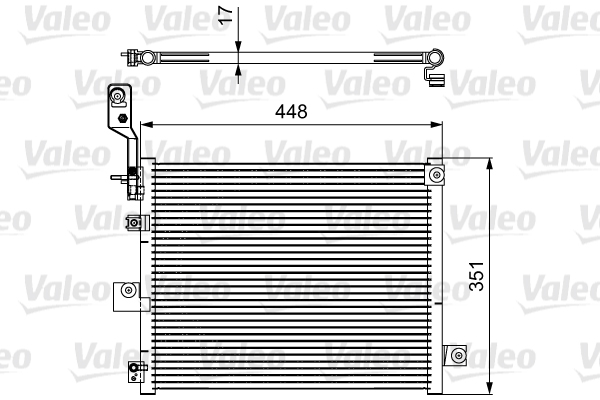 VALEO 814084 Kondenzátor,...