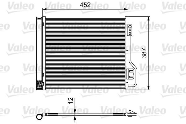 VALEO 814114 Condensatore, Climatizzatore-Condensatore, Climatizzatore-Ricambi Euro