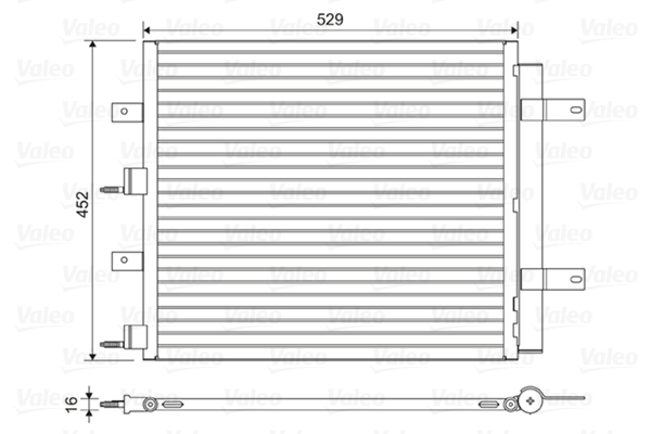 VALEO 814196 кондензатор,...