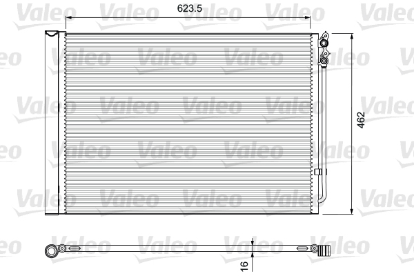 VALEO 814410 Condensatore, Climatizzatore